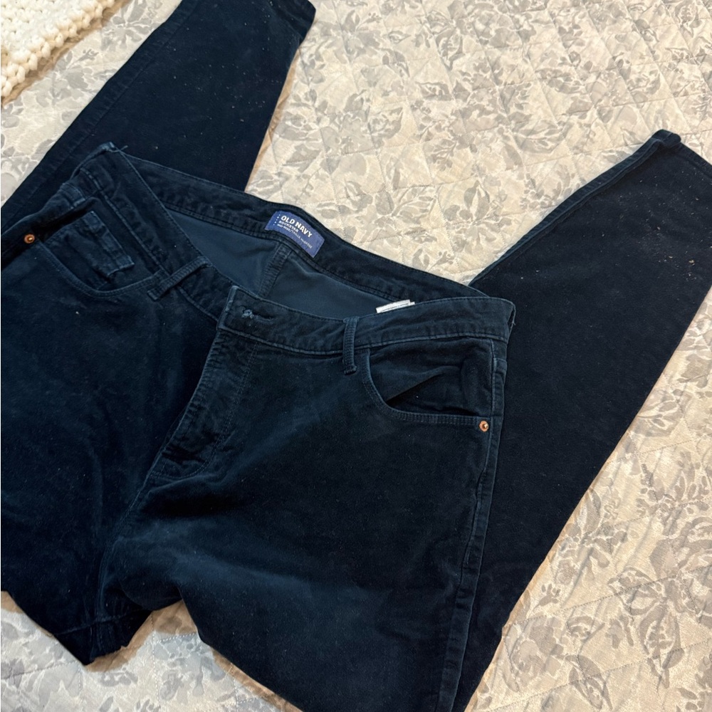 Old Navy Women's Dark Blue Skinny Pants